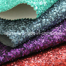 Matt Grit Glitter PU Leather Synthetic Leather Glitter Fabric